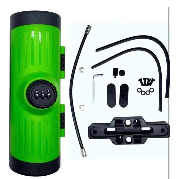 New Anti-Theft Scooter‎ Lock Box - 3-Digit Combo Weatherproof Storage - Green