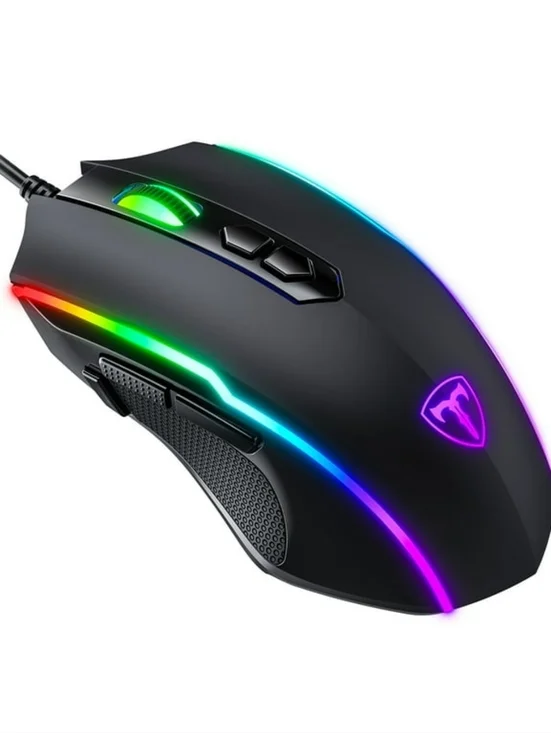 GAMING MOUSE - New // LED light multicolor computer pc mac game controller wired