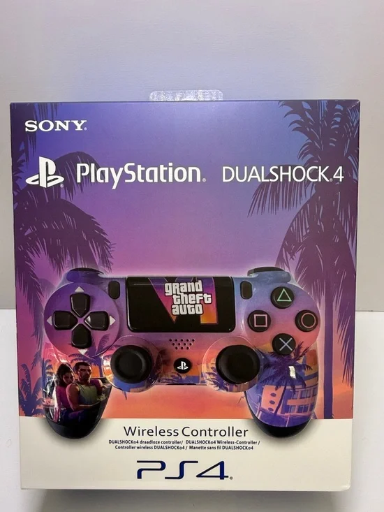Wireless controller DualShock,PlayStation 4 special edition grand theft auto