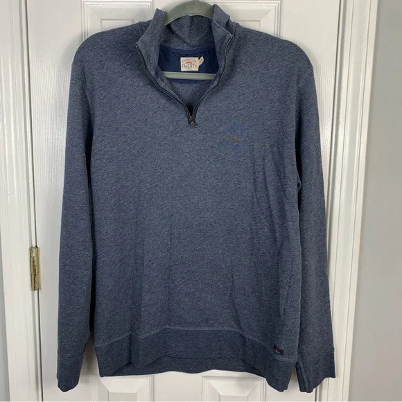 Faherty Mens Blue Sweater Size Medium
