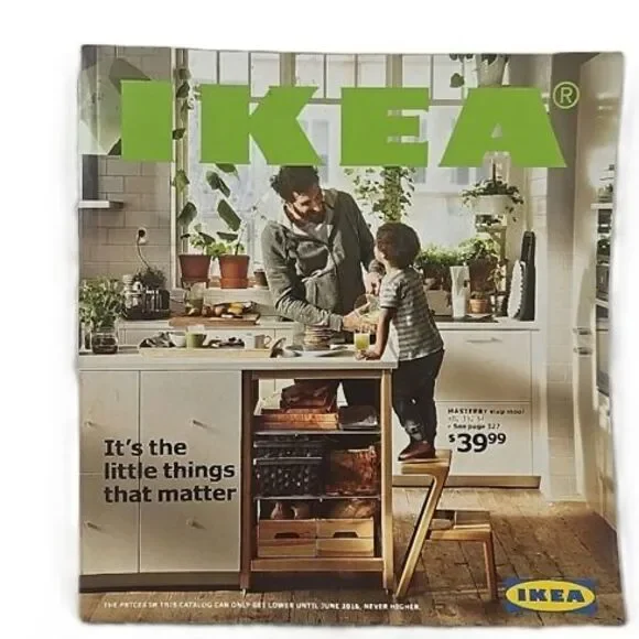 IKEA Catalog 2015 Vintage Home Furniture Magazine Excellent Condition