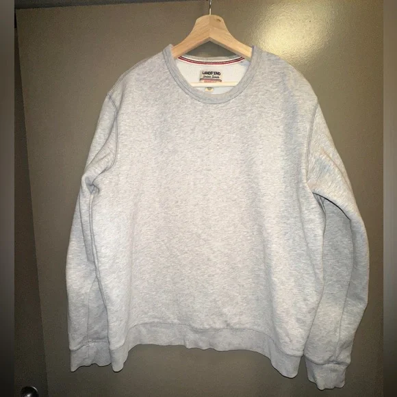 Grey sweatshirt sweater