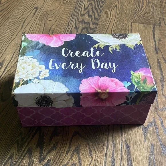 Floral Box for Storage
