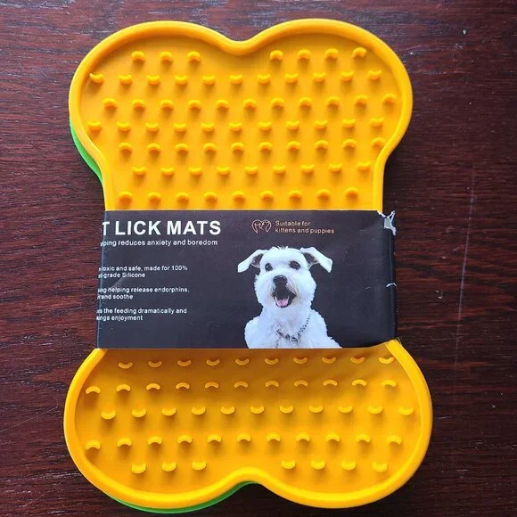 New Dog Lick Mats - Stress Relief & Boredom Buster!