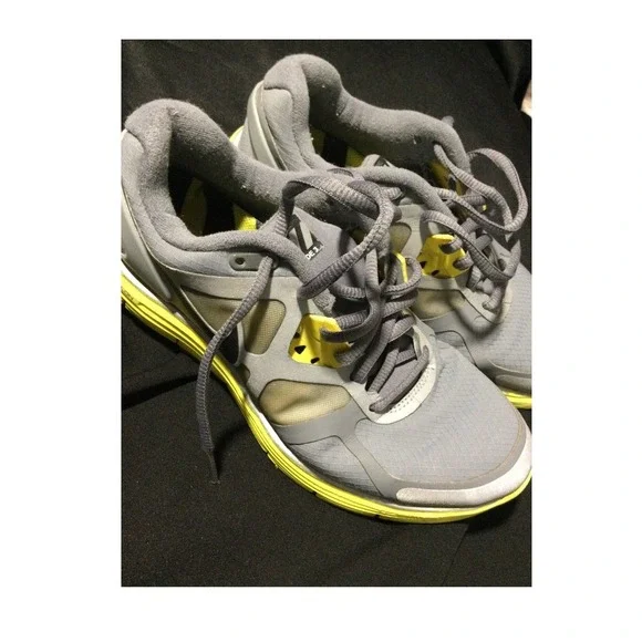 Nike LunarGlide 3 H2O‎ Repel Running Shoes Gray Yellow Women's 6