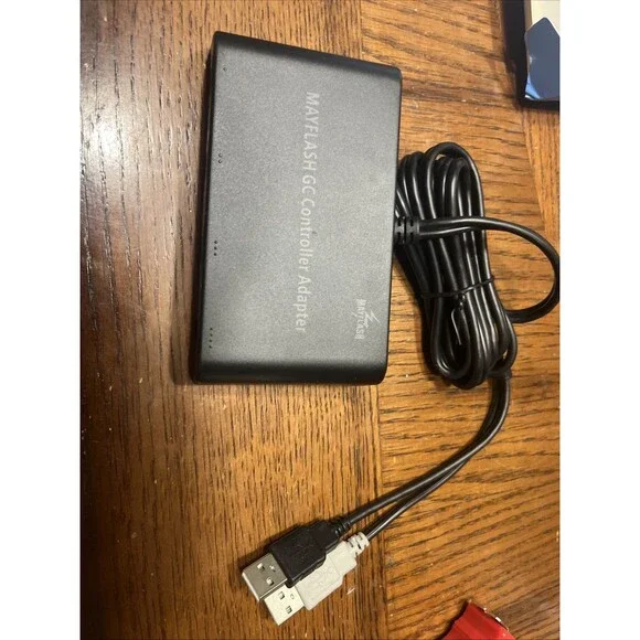 Mayflash GameCube Controller Adapter for Wii U, PC USB and Switch, 4 Port