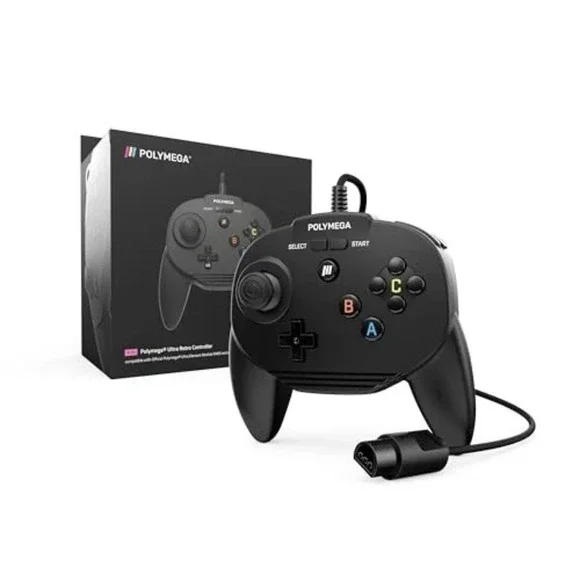 [New]‎ Polymega® Ultra Retro Controller (RC05) - Wired Connection For N64 Style