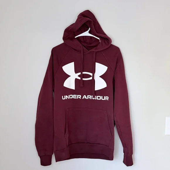 Under Armour Men's Burgundy Hoodie