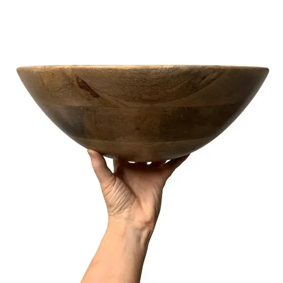 IKEA 804.324.58 Large Wooden Bowl 13