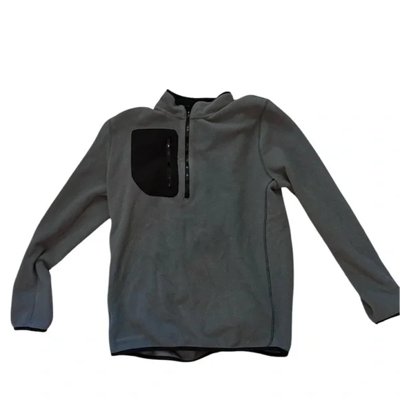 Puma Gray Fleece Jacket Men’s size M