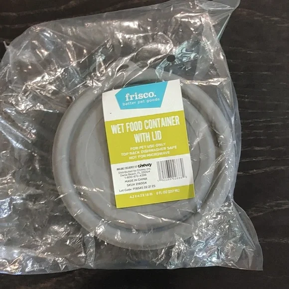 Frisco Wet Food Container with Silicone Lid
