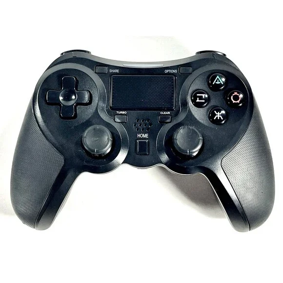 Terios Wireless Black Controller P4-5S for PlayStation 4 Vibration Tested
