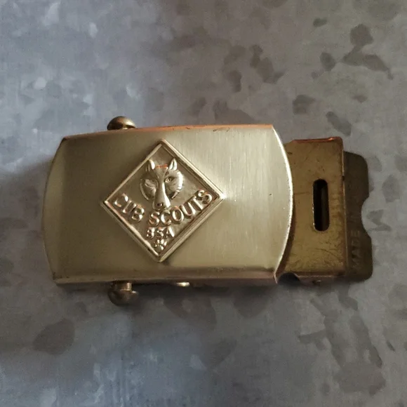 Brass Cub Scouts Belt Buckle