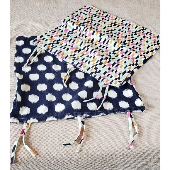 Ikea Sommar 2017 Pillow Covers 26x26 Euro Sham‎ Covers Colorful Ties Set Of 2