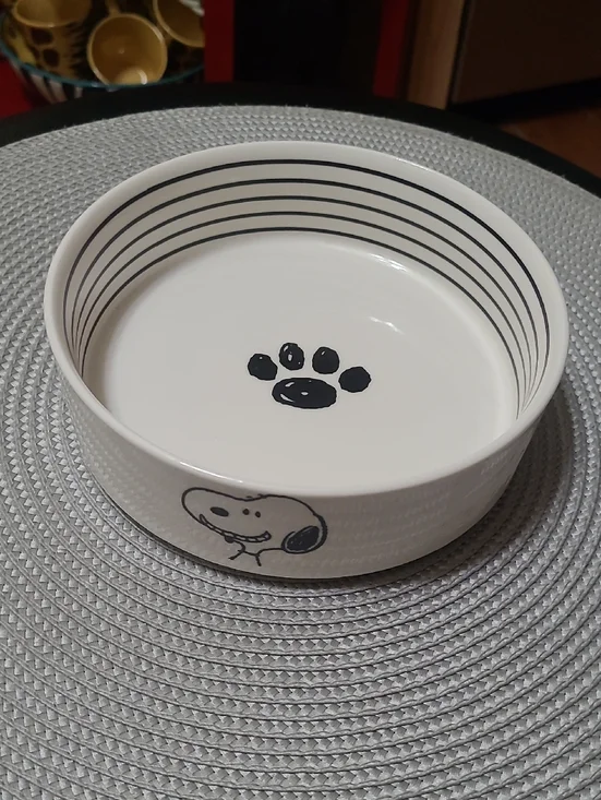 Peanuts Ceramic Pet Bowl