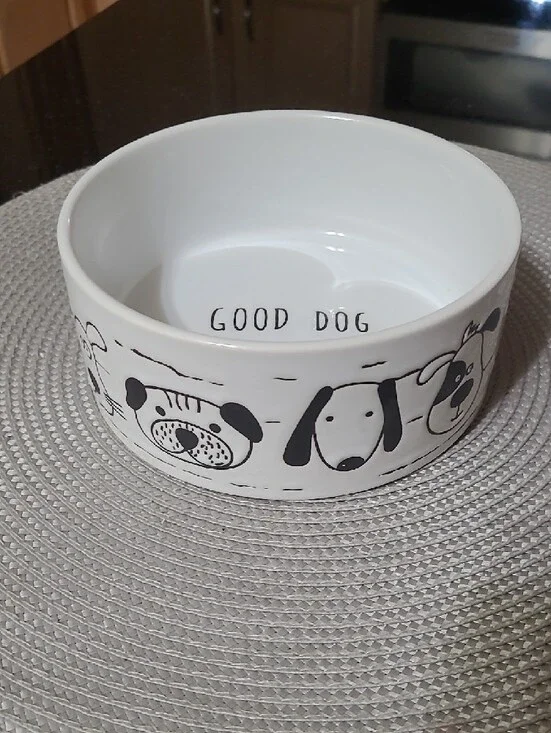 Signature Ceramic Dog Bowl