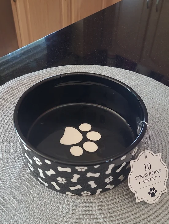 Strawberry Street Dog Bowl