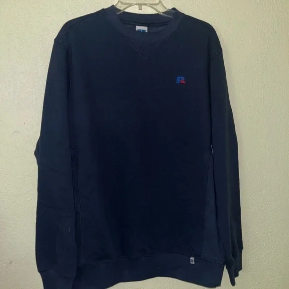 Navy Blue Athletic Russel Sweatshirt!!