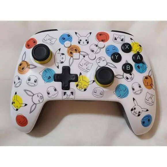 RARE Nintendo Switch Pokemon Character Edt PowerA Enhanced Wireless Controller