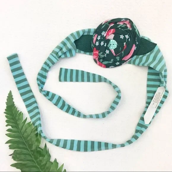 Matilda Jane Flower Striped Headband/ Sash