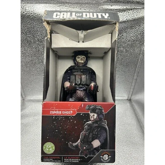 Call of Duty Zombie Ghost Phone & Controller Holder Device Stand Cable Guys New