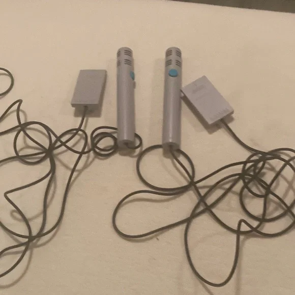 Two GameCube microphones Nintendo