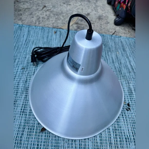 NWOT IKEA Silver Hanging Pendant Light