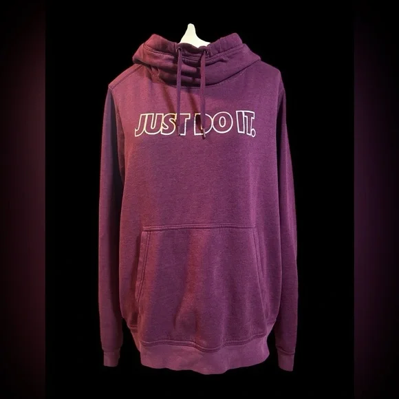 Nike Purple Sweater Soft Casual Design