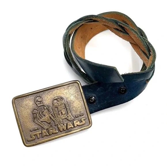 STAR WARS metal belt buckle kids size 30