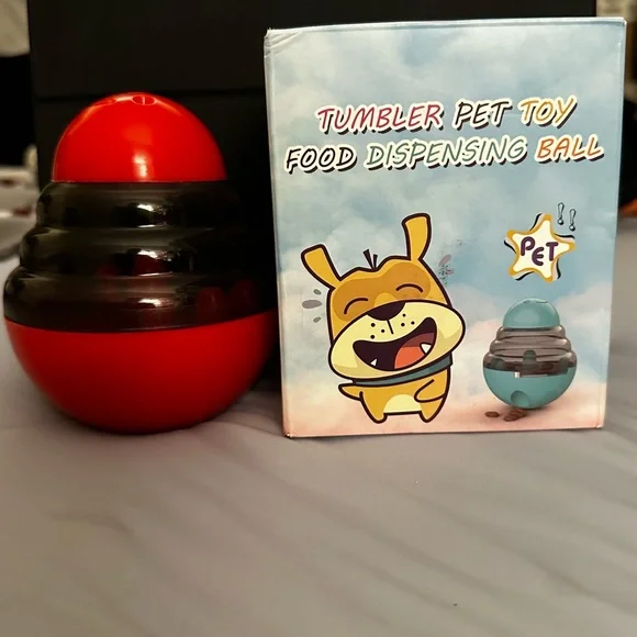 Tumbler Pet Toy Food Dispensing Ball