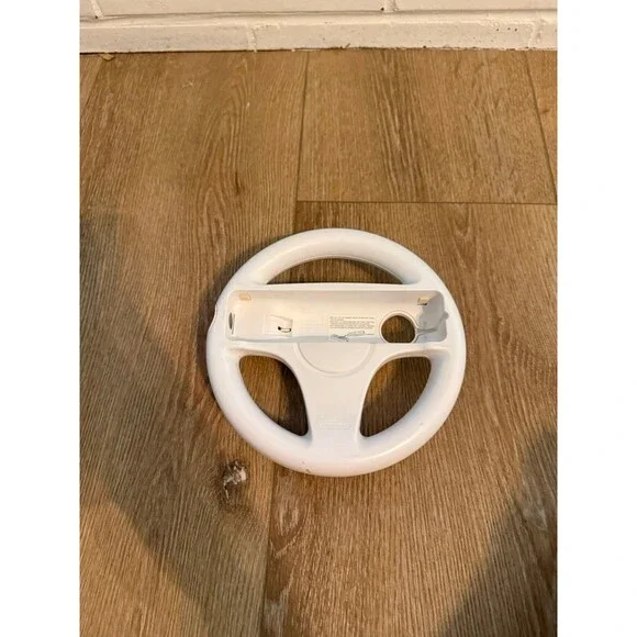 Official OEM Nintendo Wii Steering Wheel Mario Kart Racing Wheel Used Free Ship