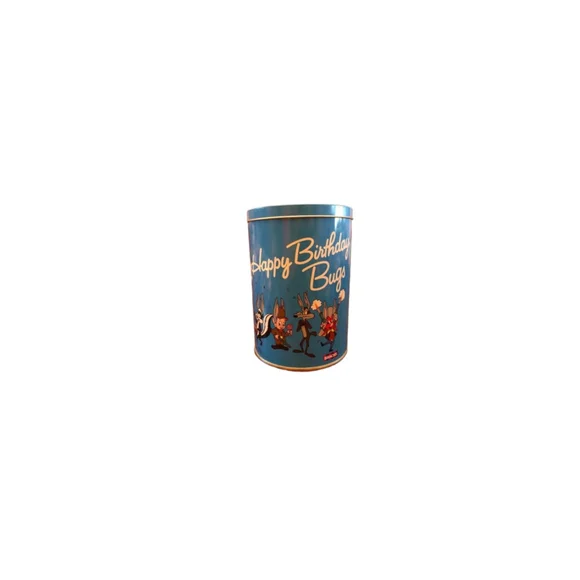 Brach's Blue Multicolor Looney Tunes Happy Birthday Bugs Bunny Tin