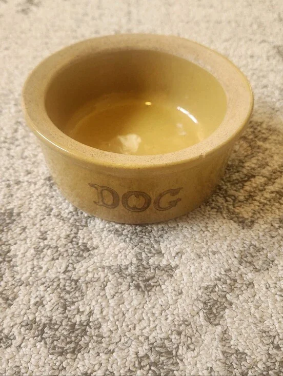 Vintage RRP Roseville Yellowstone Dog Dish