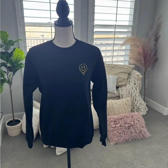 Riot Society melting smile Crewneck Sweater