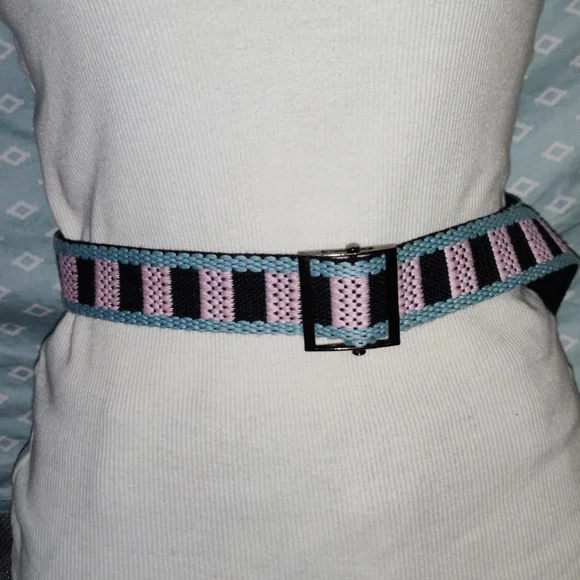 Pink Blue Black Belt