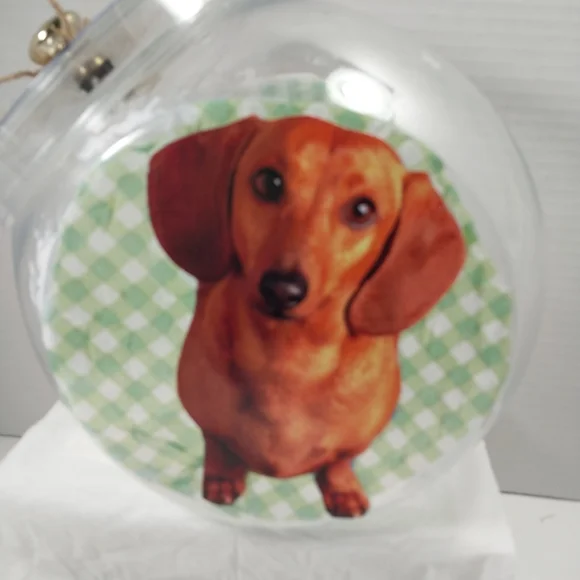 Daschund Treat Jar Plastic Container