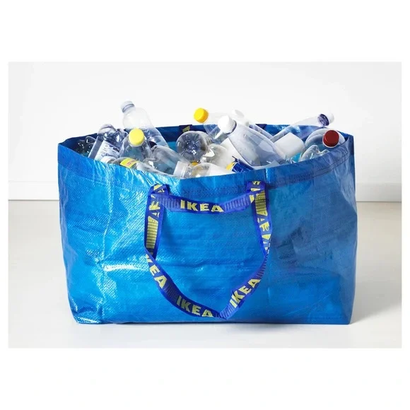 Set of (6) - IKEA Large Recycle Storage Bags