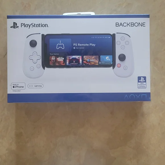 Sony PlayStation Backbone White Controller for iPhone