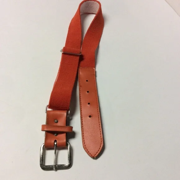 Allstar Youth Orange Unisex Baseball Softball Belt & 1 set of Orange Socks
