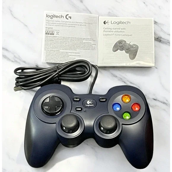 Logitech G F310 Wired Gamepad Controller for PC - Console Like Layout D-Pad