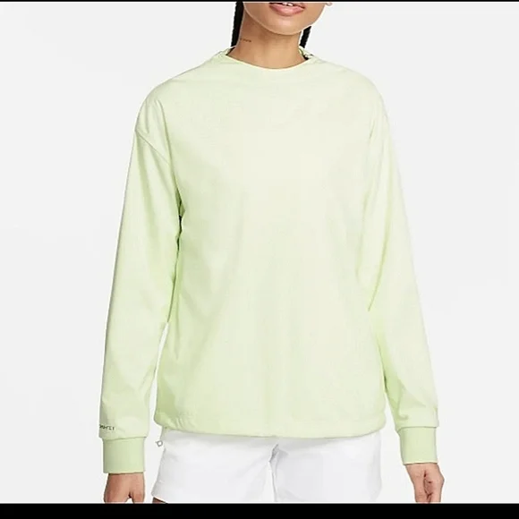 Nike Storm Fit Golf Activewear Top NWT-Lime Green-Size XXL