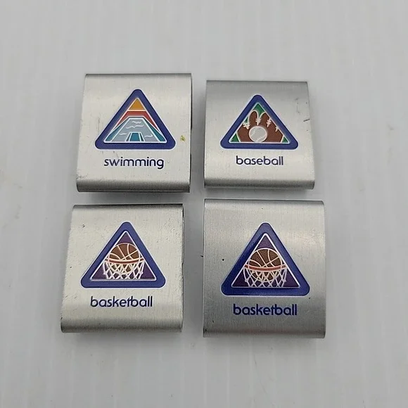 Cub Boy Scout‎ Belt Loops Sports Baseball Basketball Swimming Maps Lot of 4