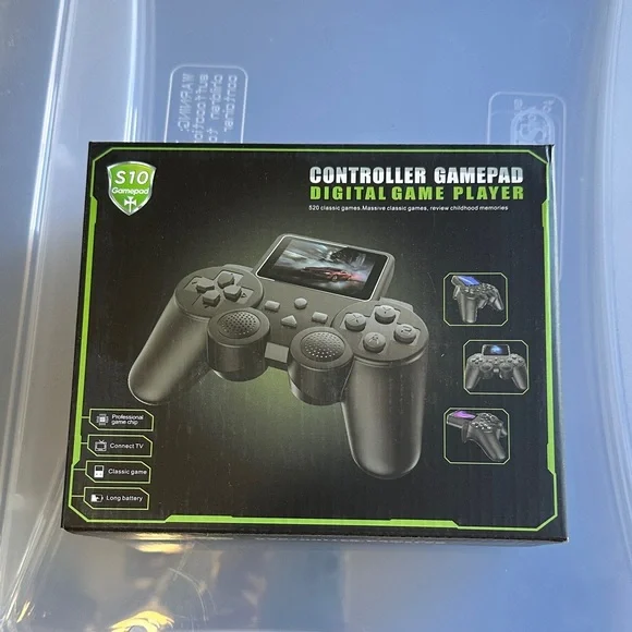 Gamepad Controller Gamepad Digital Game Player - Black