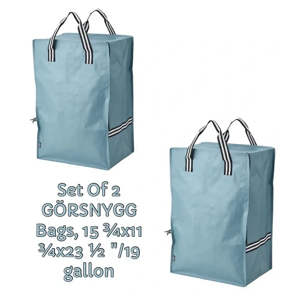 IKEA GÖRSNYGG Bag, blue, 15 ¾x11 ¾x23 ½ 