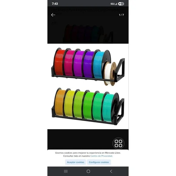 3D Printer Filament Storage Shelf Heavy Duty Storage‎ Shelves for Printing