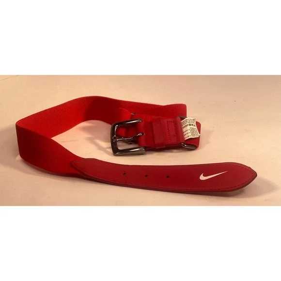 Nike Kids Baseball/Softball One Size Adjustable Red Belt Boys or Girls 28