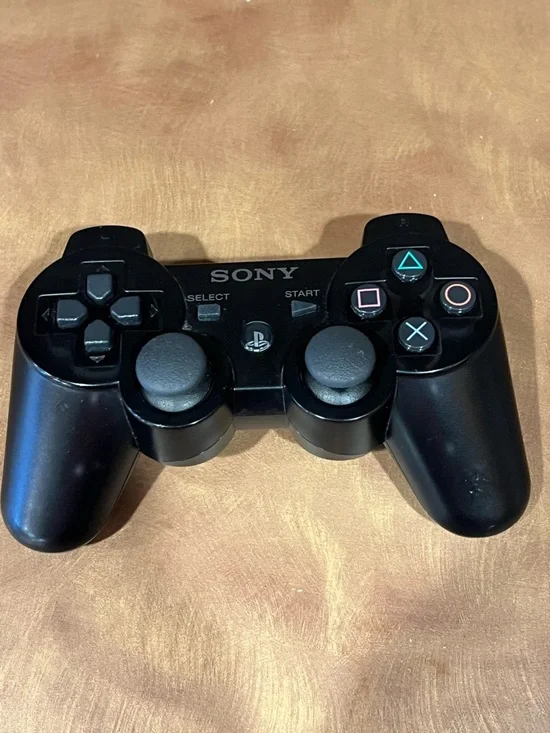 Genuine Sony wireless Controller PlayStation 3 , black , Used working condition