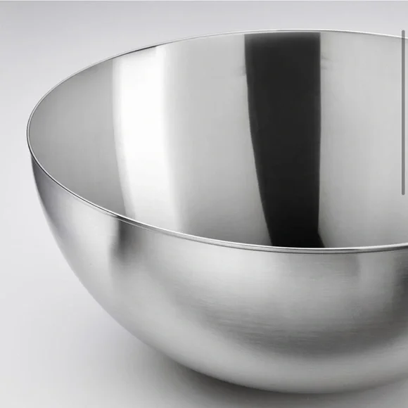 IKEA BOWL Stainless Steel BLANDA Bowl 11 inches Serving Bowl Mixing Bowl