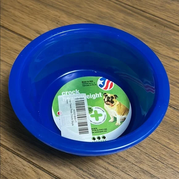 Blue Crock Heavyweight Dog Bowl
