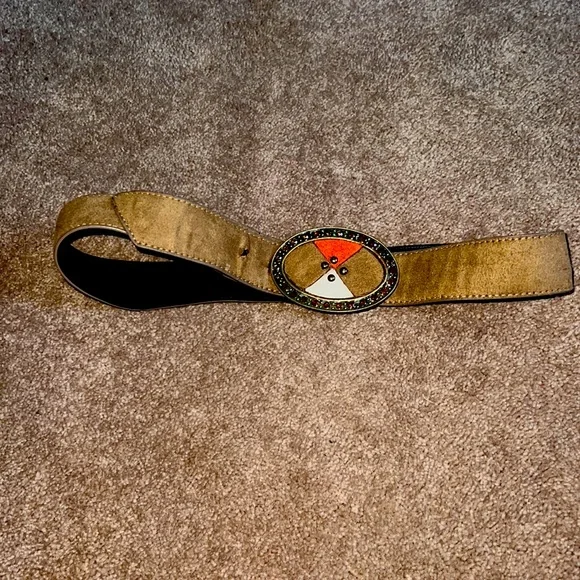 Girls size 16 brown belt